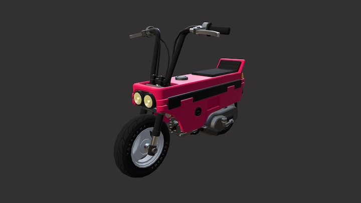 Honda Motocompo 3D Model