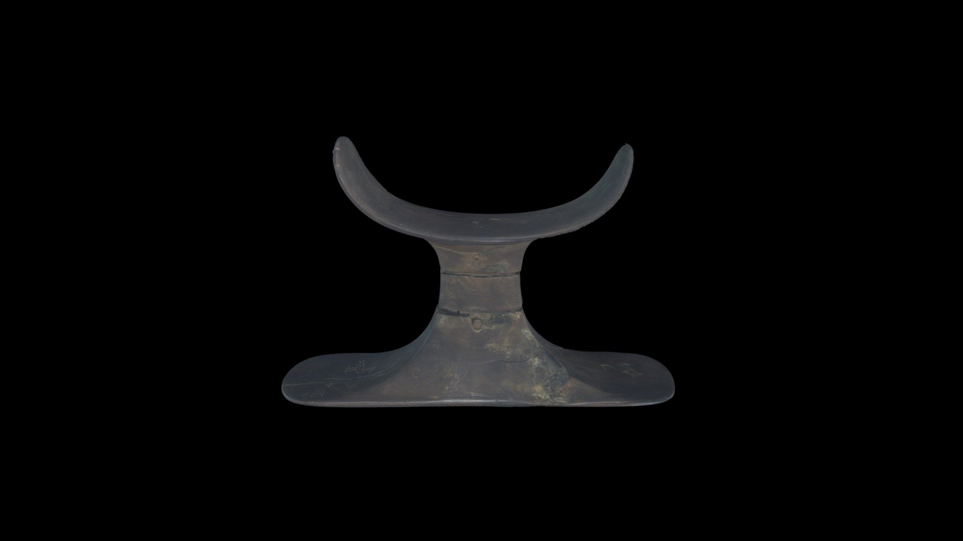 Headrest - Download Free 3D model by Harvard Museum of the Ancient Near ...