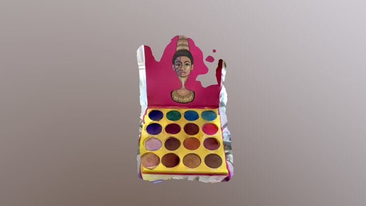 Makeup palette 3D Model