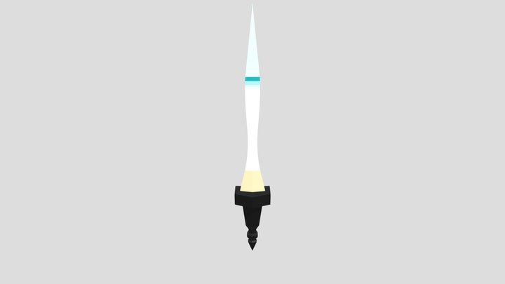 Sword From Blender 3D Model