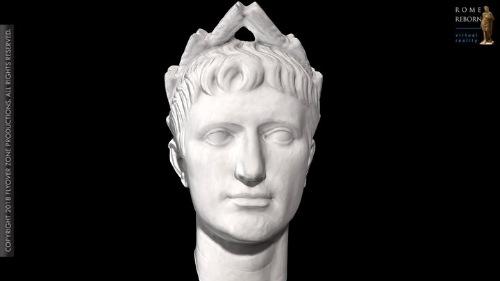 3D rendering of Augustus