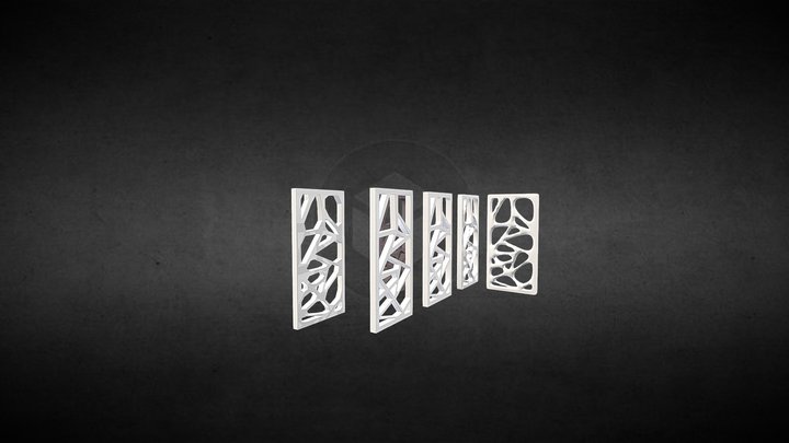 space wall elements 3D Model