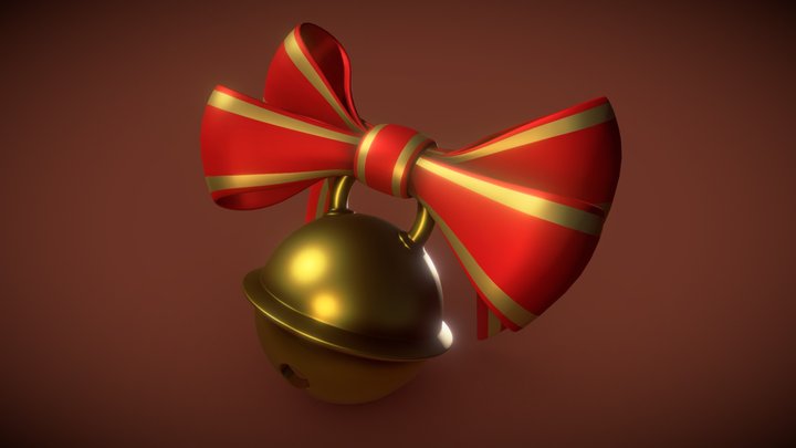 3December2018 Day9 - Jingle Bell 3D Model