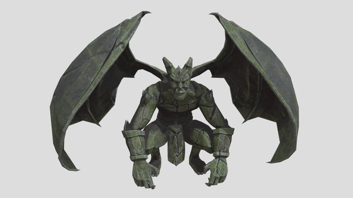 gargoyle statue 3D Model