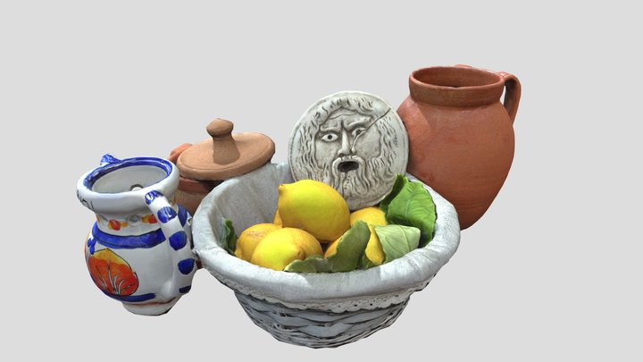 Composition Lemon 3D Model