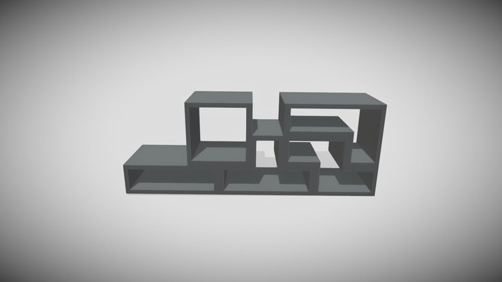 Adrian Calvar Tetris 3D Model
