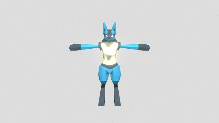 Lucario 3D models - Sketchfab