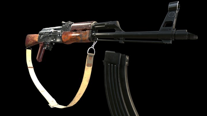 AK47 Model 3D Model