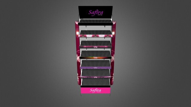 Expositor Cosmético 3D Model