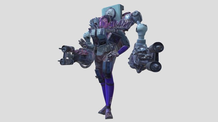 Susie (Skibidi Toilet) 3D Model