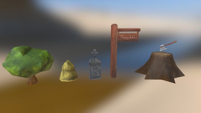 Other Objects Textured 3D Model