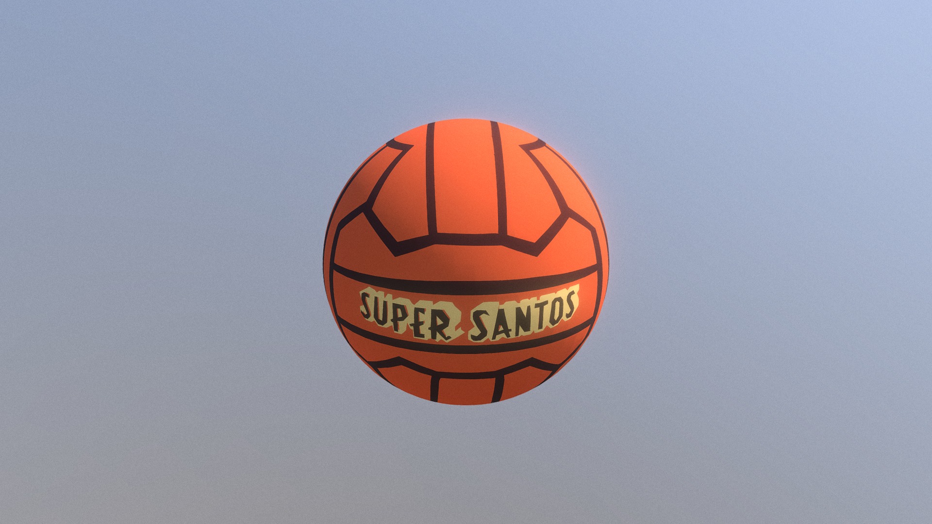 3D model super santos