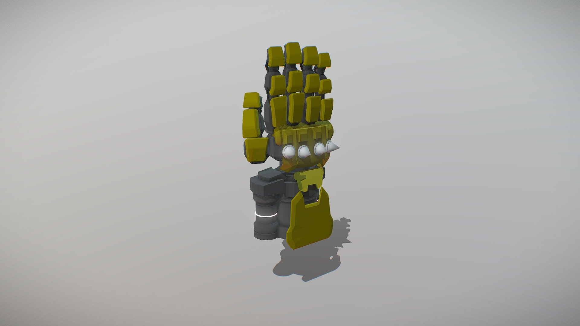 Doomfist Gauntlet - 3D model by ZakStefanelli [efa9b16] - Sketchfab