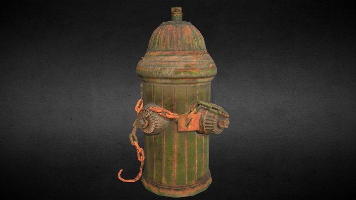 fire hydrant old 3D Model