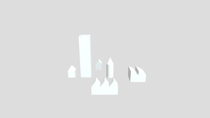 Basic Building Shapes 3D Model