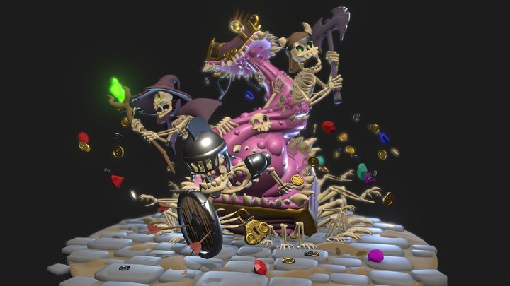 King Mimic 3D Model