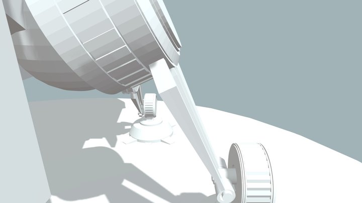 AT-TE 3D Model