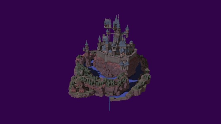 Castlevania Castle 3D Model