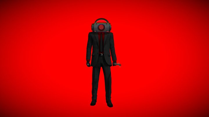 Dark Speakerman – Modello 3D gratuito STL
