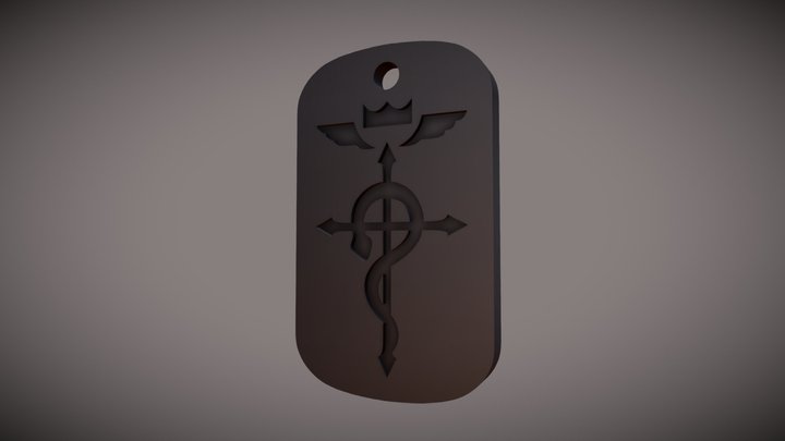 Flamel Dogtag Fullmetal Alchemist