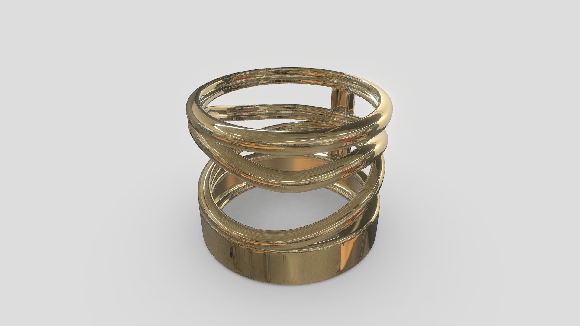 Nexamo Labs-Gold Ring 3D Clean Jewelry Asset 09 - 3D model by Ashgan ...