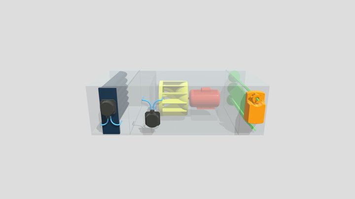 Exhaust 3D Model