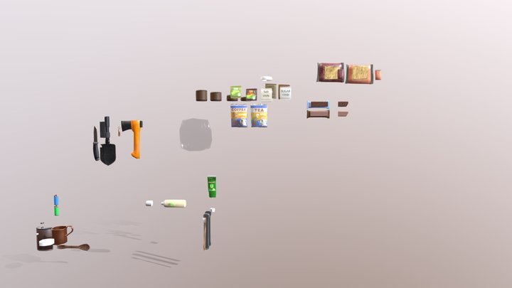 Survival kit Gameready