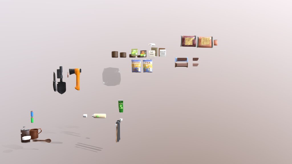 Survival kit Gameready