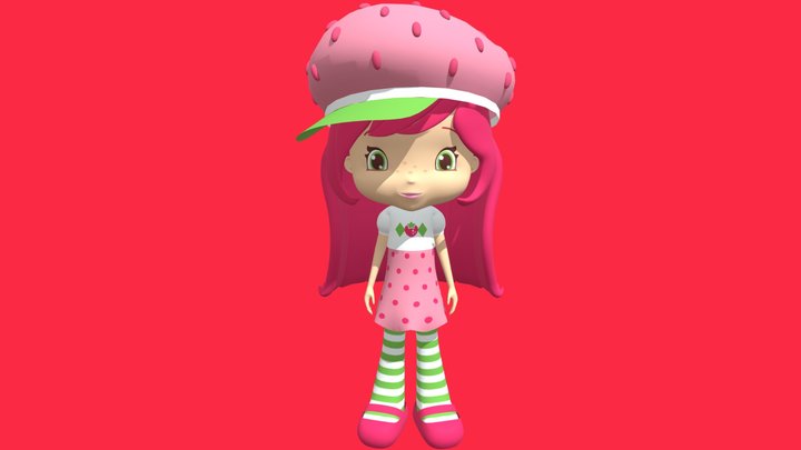 Strawberry Shortcake 2010 3D Model