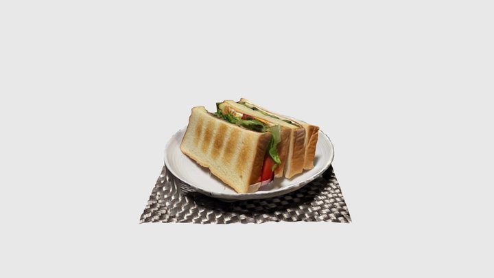 blt sandwich 3D Model