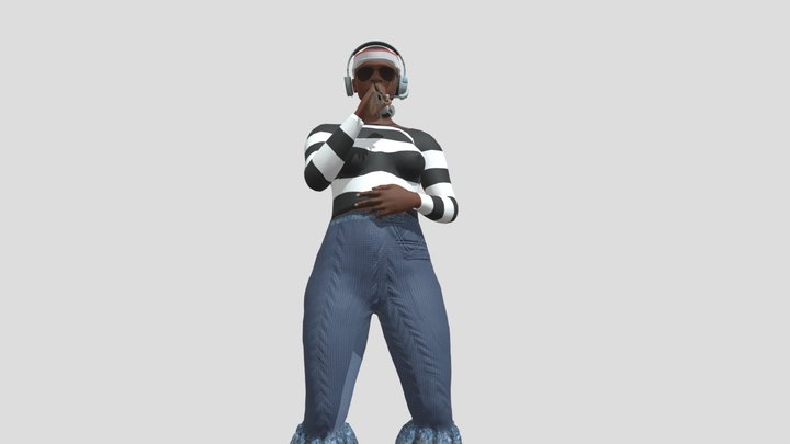 MPFB. Woman3. Singing