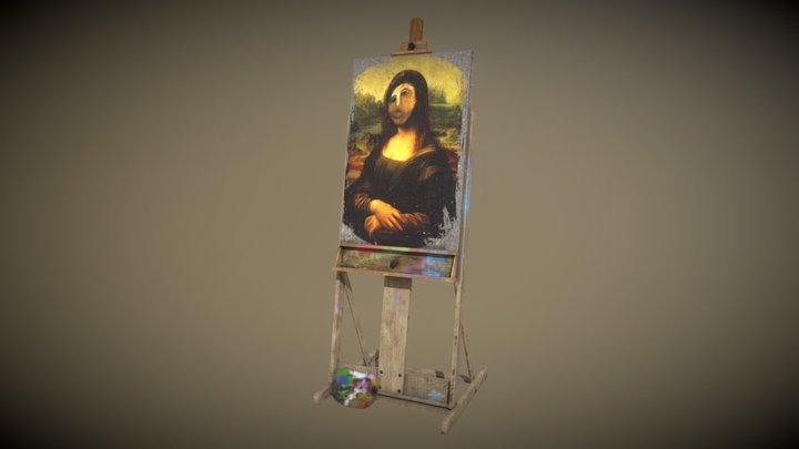 2nd - Restoration // Mona Mono 3D Model