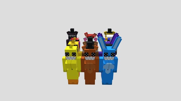 The Plushtoys Pack 2 3D Model
