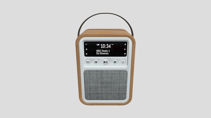 Wooden Portable Radio