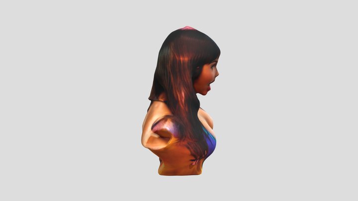 tongue out 3D Model