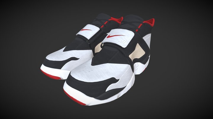 Nike Air Diamond Turf Red 3D Model