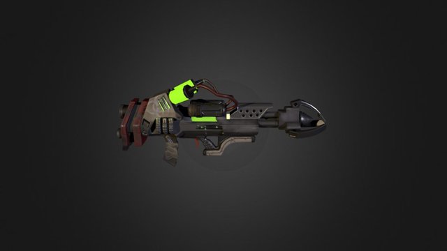 Slime Gun 3D Model