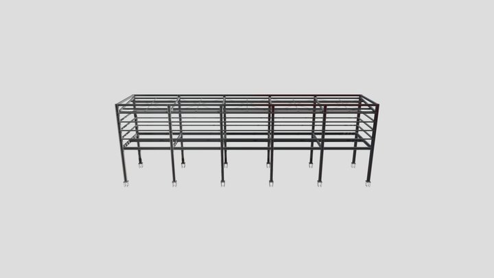 REFORCO LAJE 3D Model