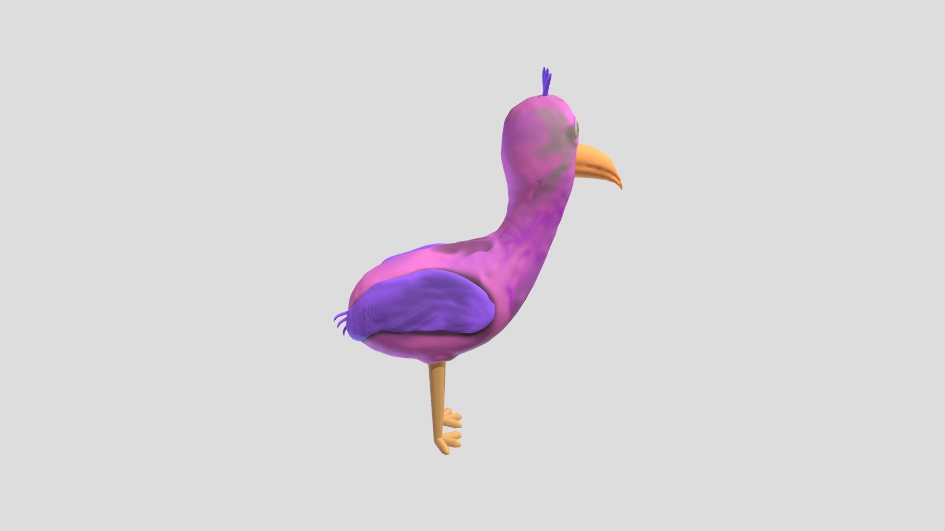 OPILA BIRD FROM GARTEN OF BANBAN FAN ART, BGGT, 3D models download
