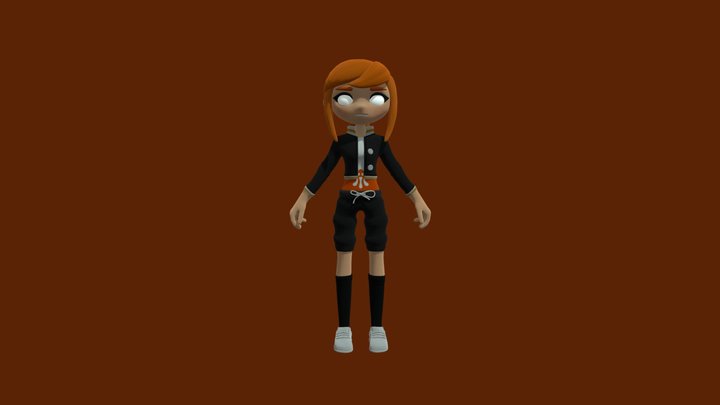 SMG4 - Meggy (College, Coach/alt) – Modèle 3D gratuit STL
