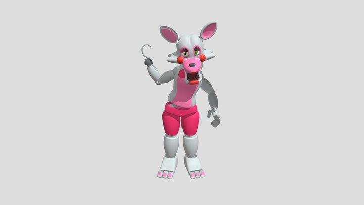 Mangle - FNaF AR: Special Delivery - Download Free 3D model by Priorities  (@Priorities) [2a377e5]