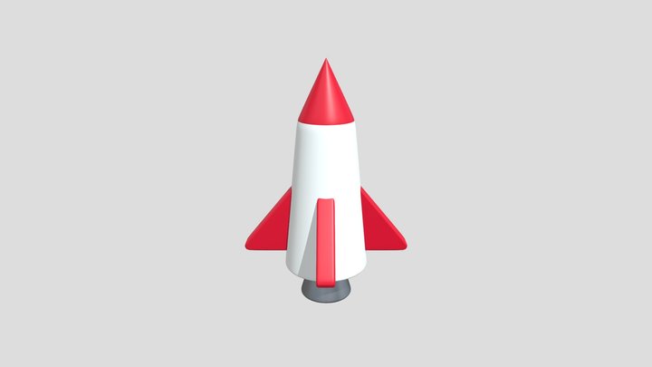 Rocket Lowpoly
