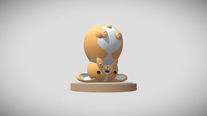 Corgi 3D Model