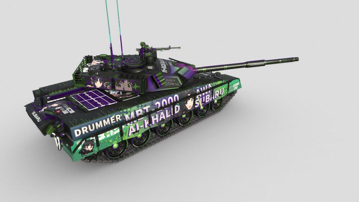 AI-Khalid + Awa Subaru 3D Model