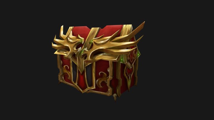 1DAE23_Vereecke_Anna_GameArtF_Warchest 3D Model