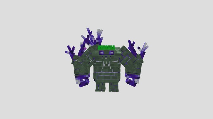 AmethystGlolem 3D Model