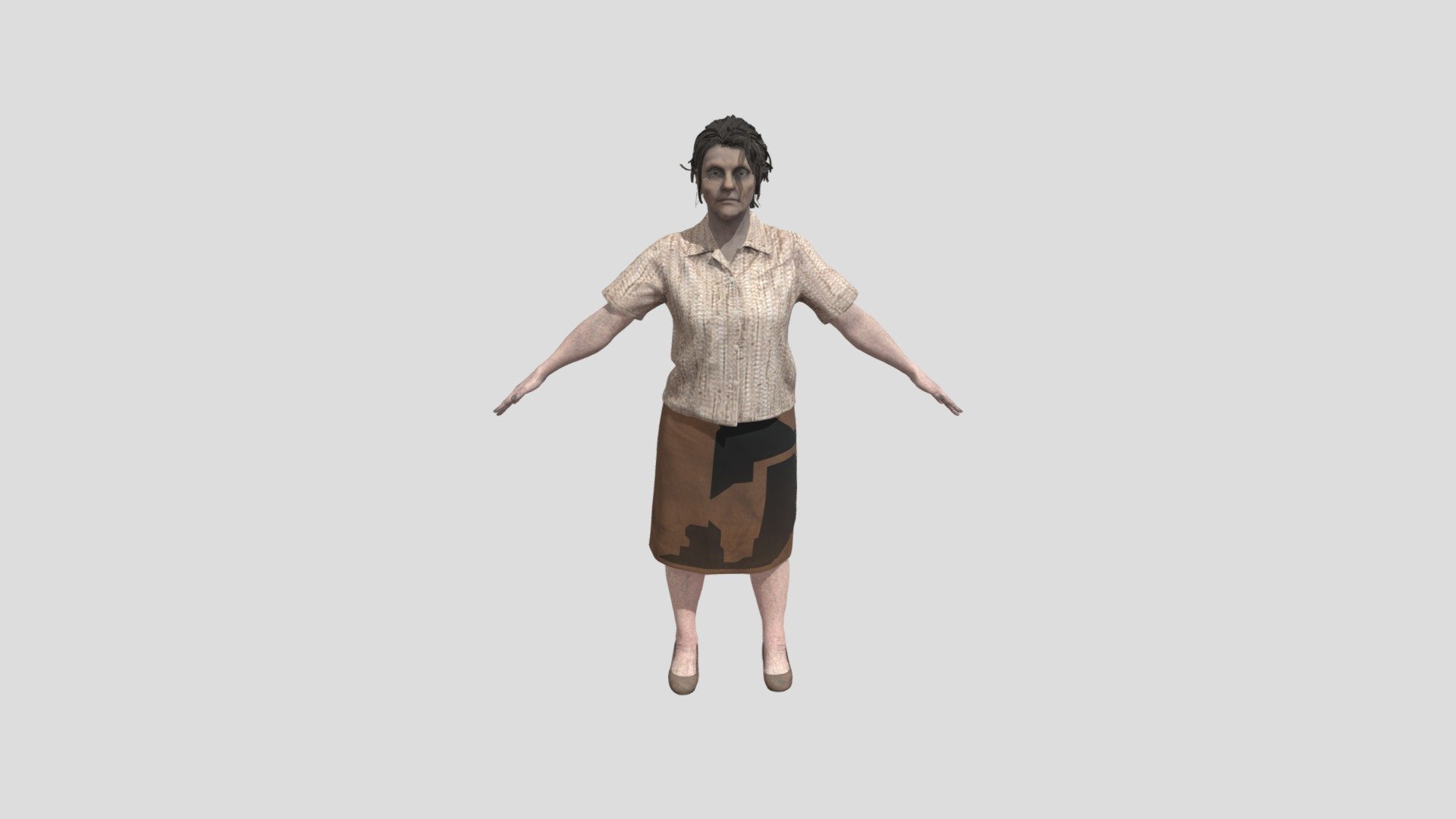 Marguerite Baker (Infected) - Download Free 3D model by monky ...