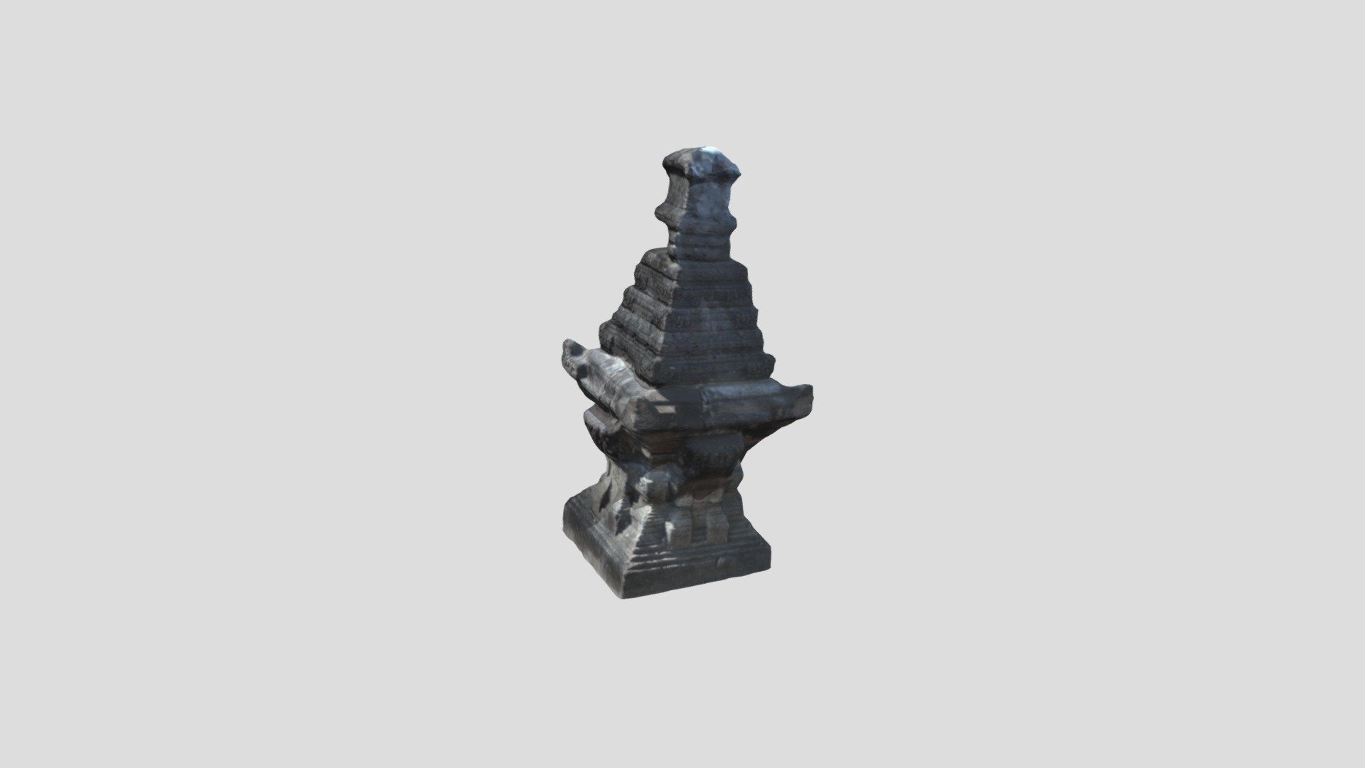 Candi Penataran Mini - 3D model by Moch Kholil (@MochKholil) [efbcef1