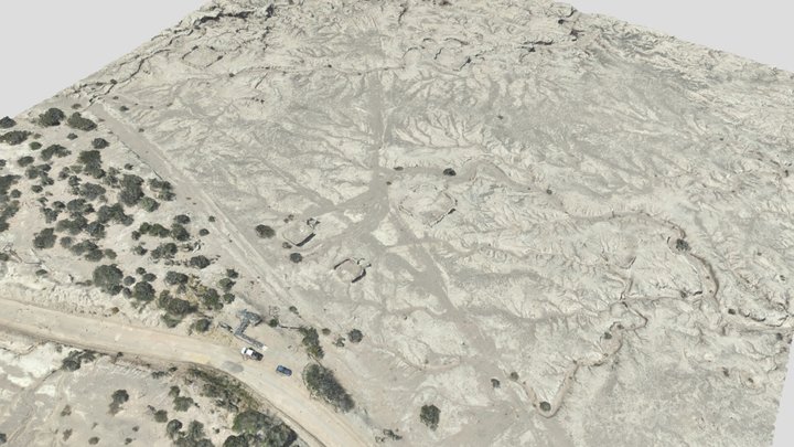 Yacimiento arqueológico de Angualasto 3D Model