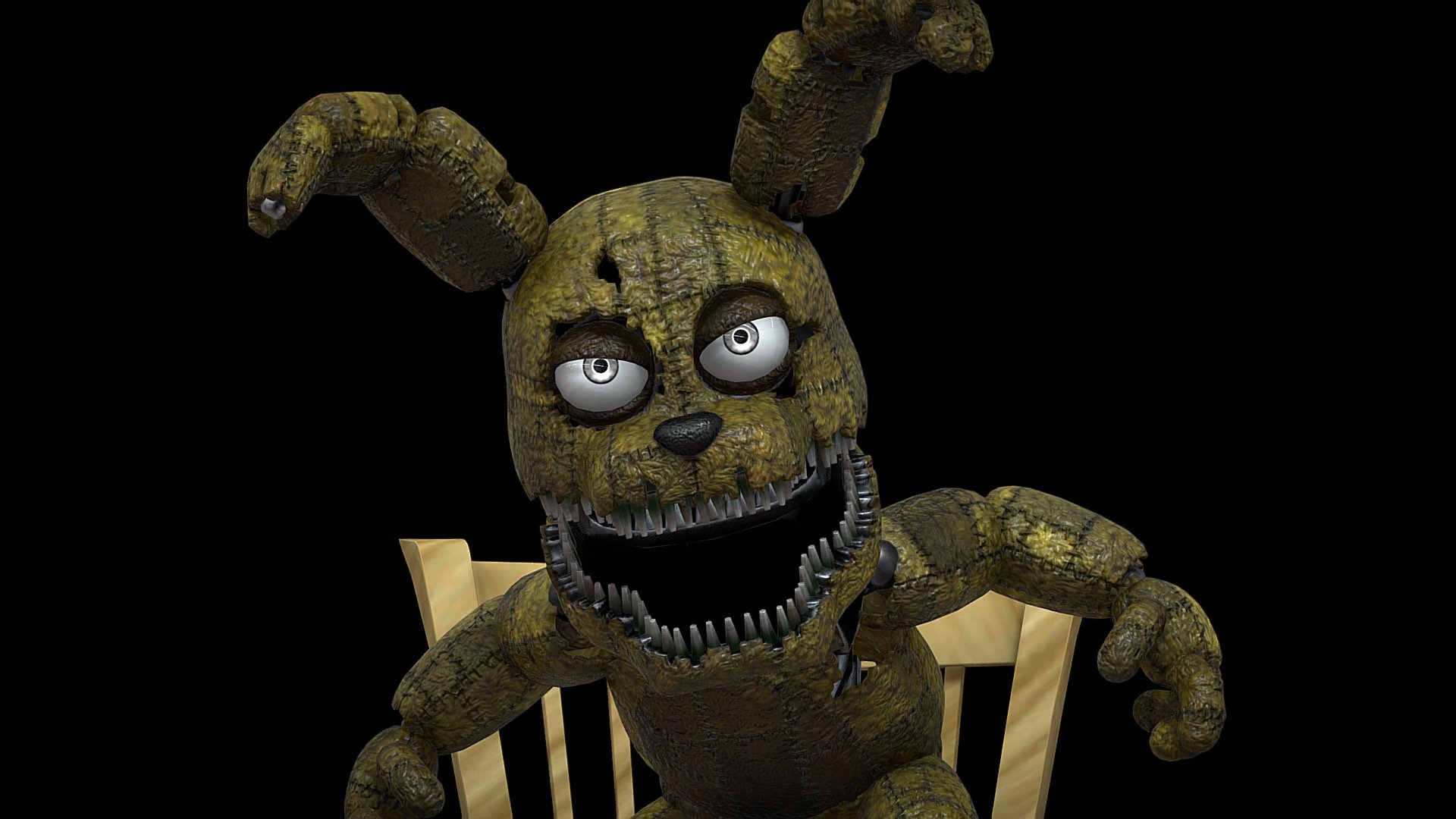 3D file FNAF / FIVE NIGHTS AT FREDDY'S Plushtrap 🎃・Design to download and  3D print・Cults